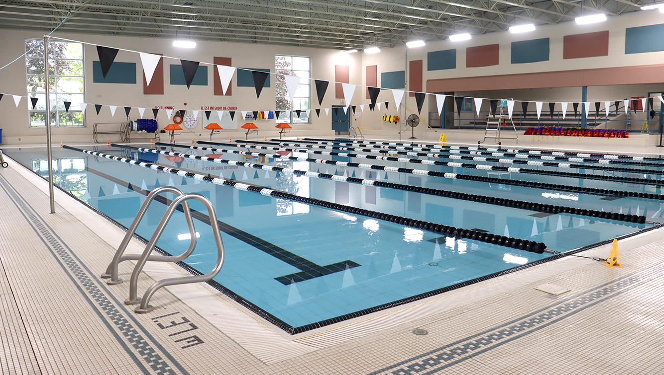 swimming school stairs