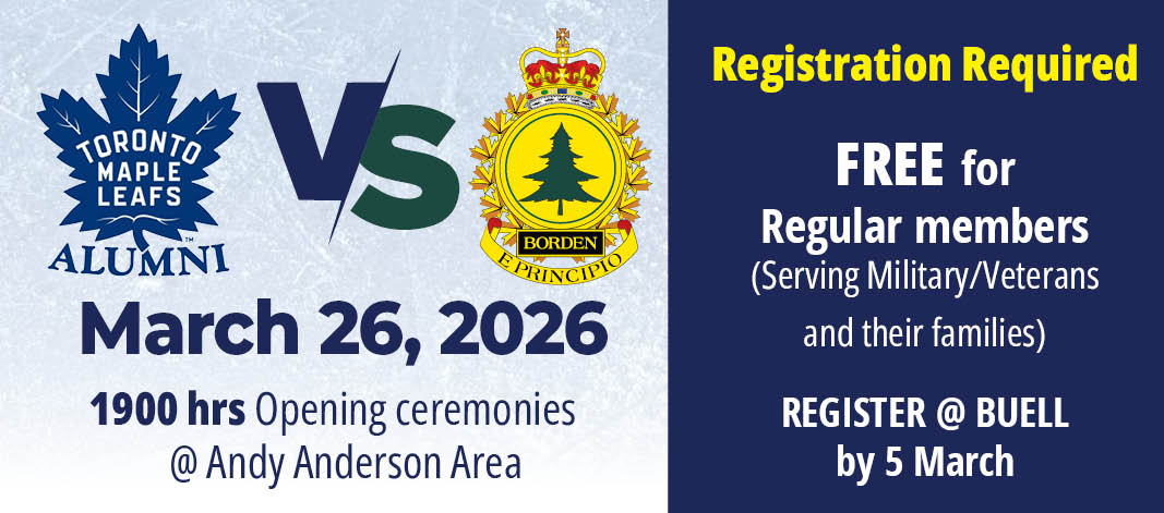 Hockey Night @ Borden TMLA vs CFB Borden