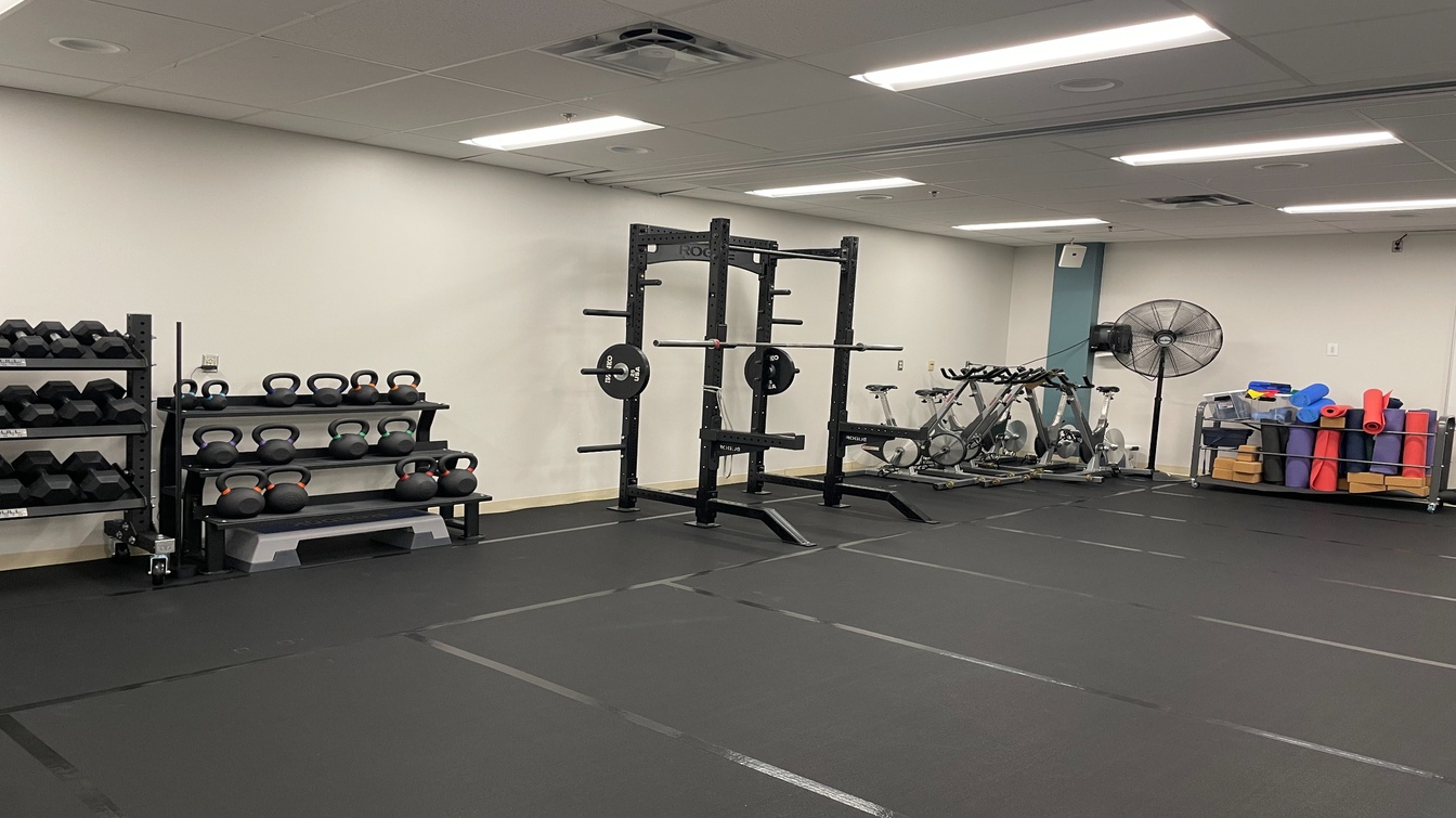 Weight, spin and yoga equipment