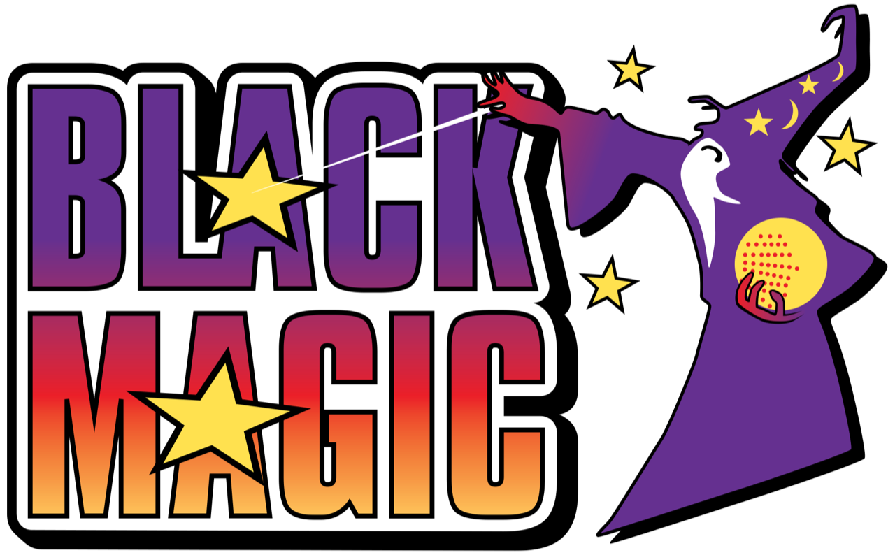 Black Magic Mini Golf logo 