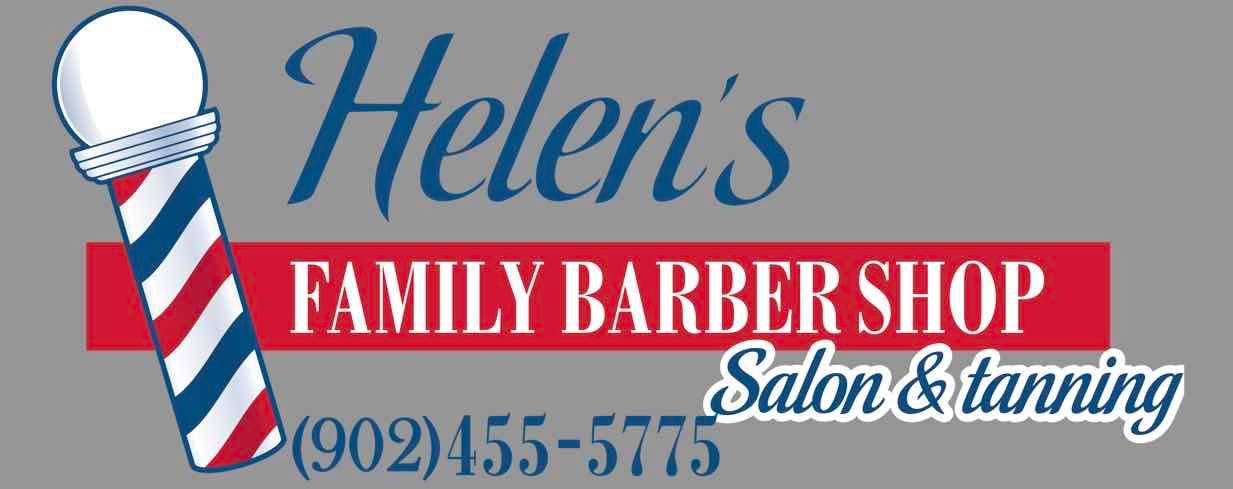 Helen's Family Barber Shop Logo