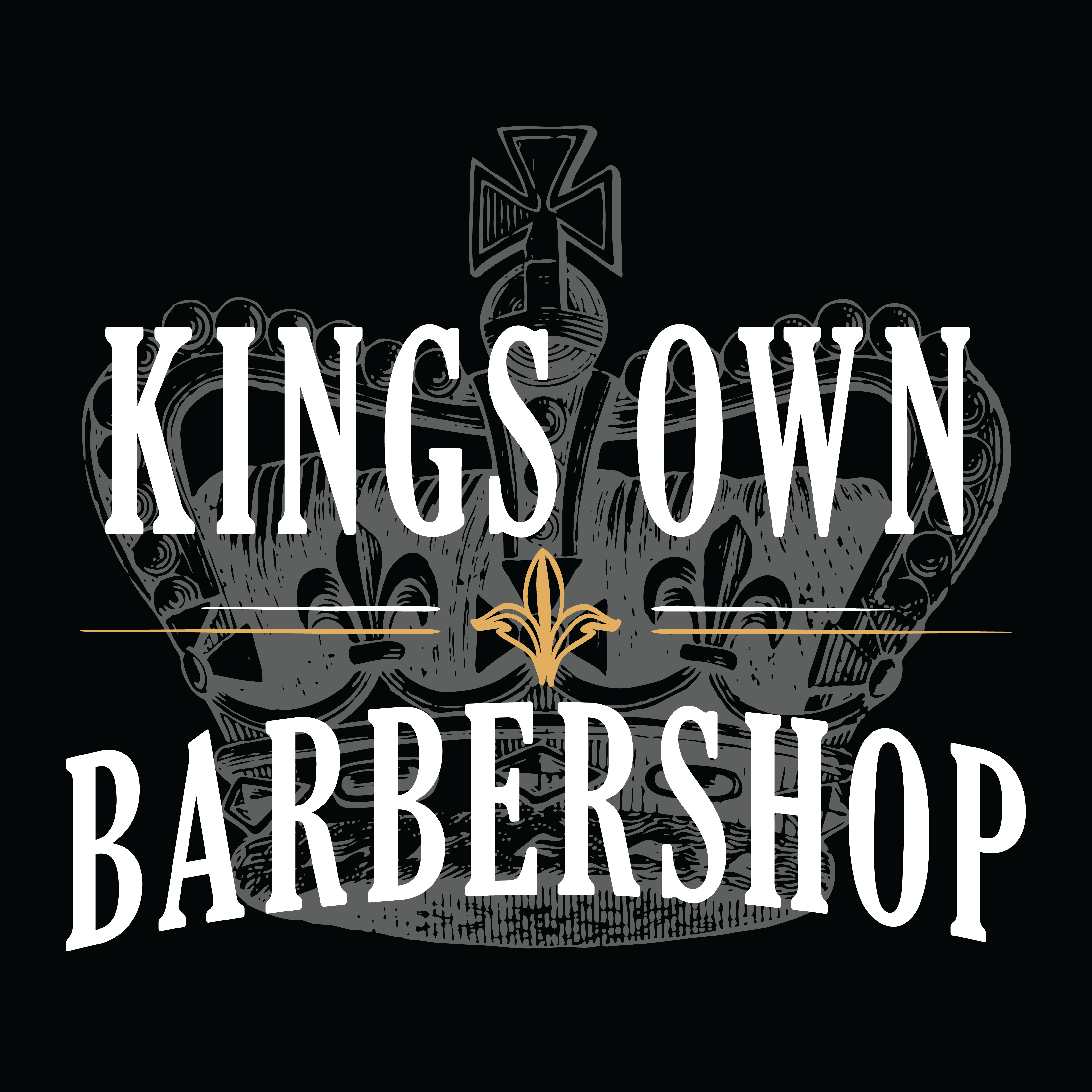 Kings Own Barbershop logo