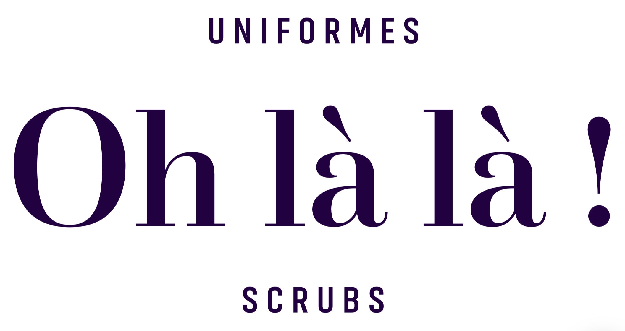 Oh La La Scrubs Logo