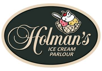 Holmans Ice Cream Parlour logo