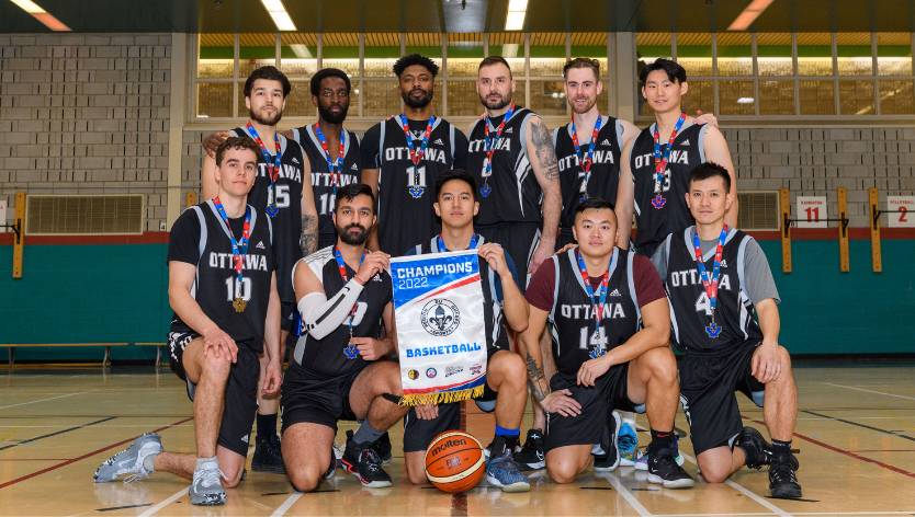Ottawa Nationals Men’s basketball team