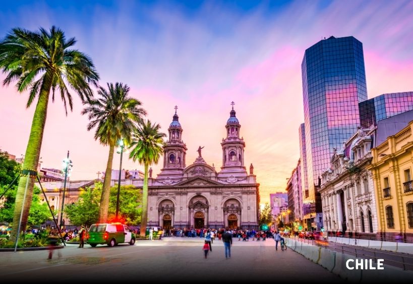 main square in Santiago