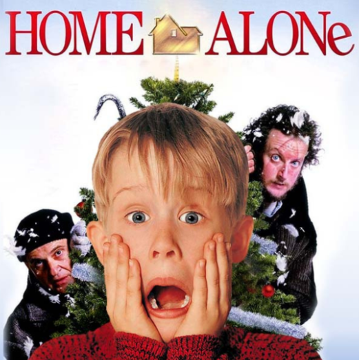 A movie poster for the film Home Alone