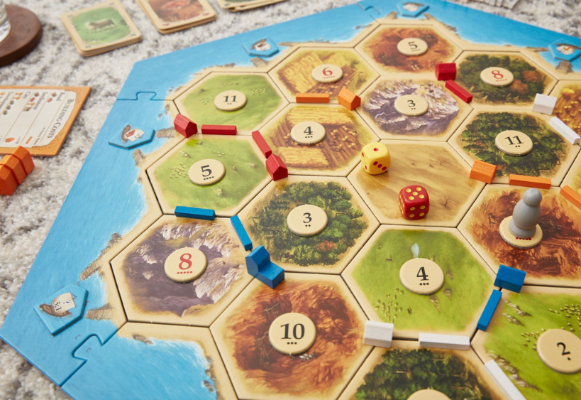 Settlers of Catan board game