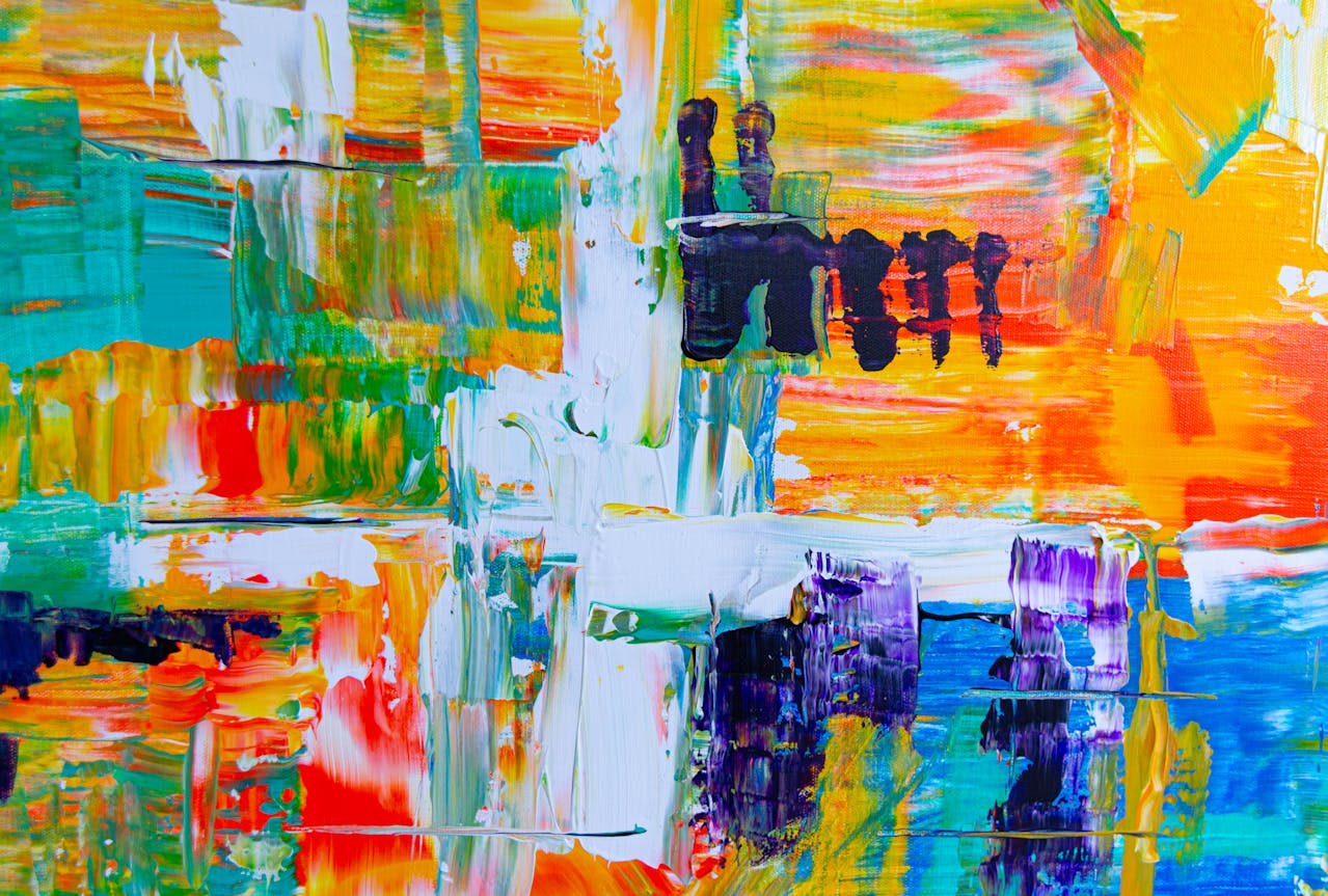 Multicolored Abstract Painting