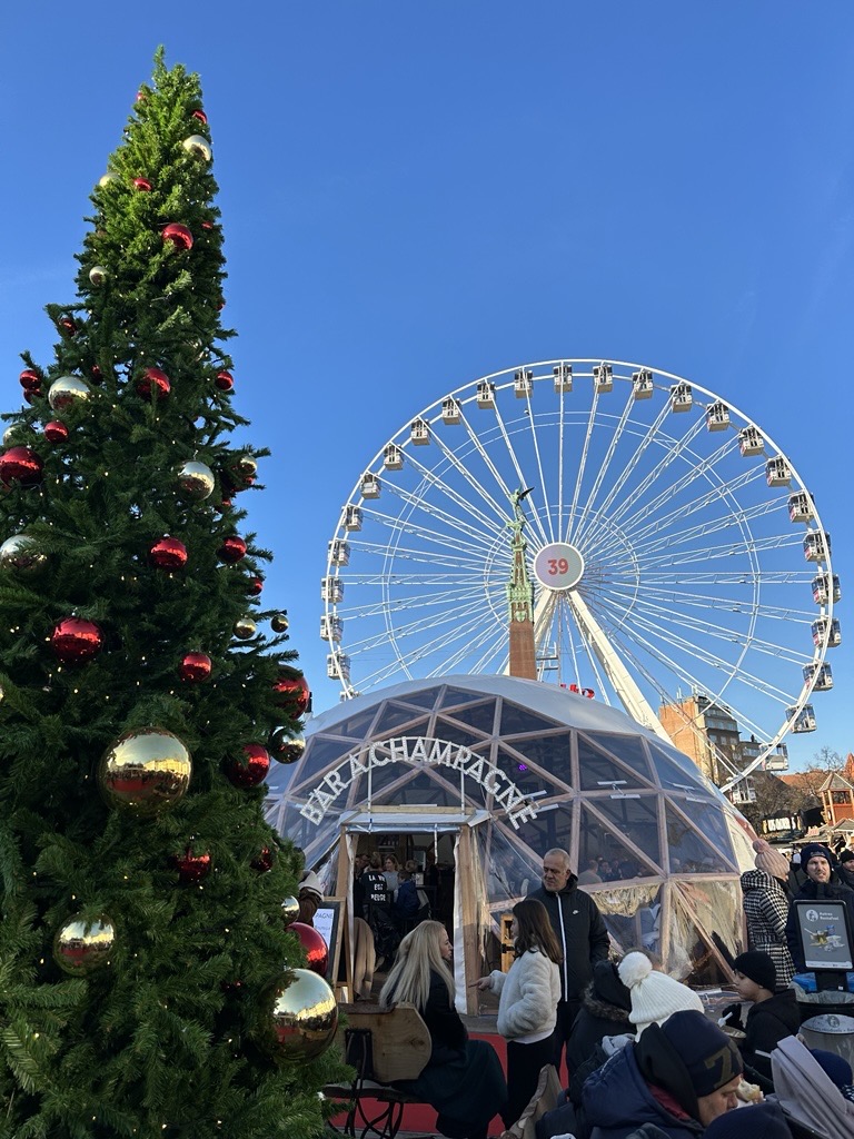 christmas market in Brussels