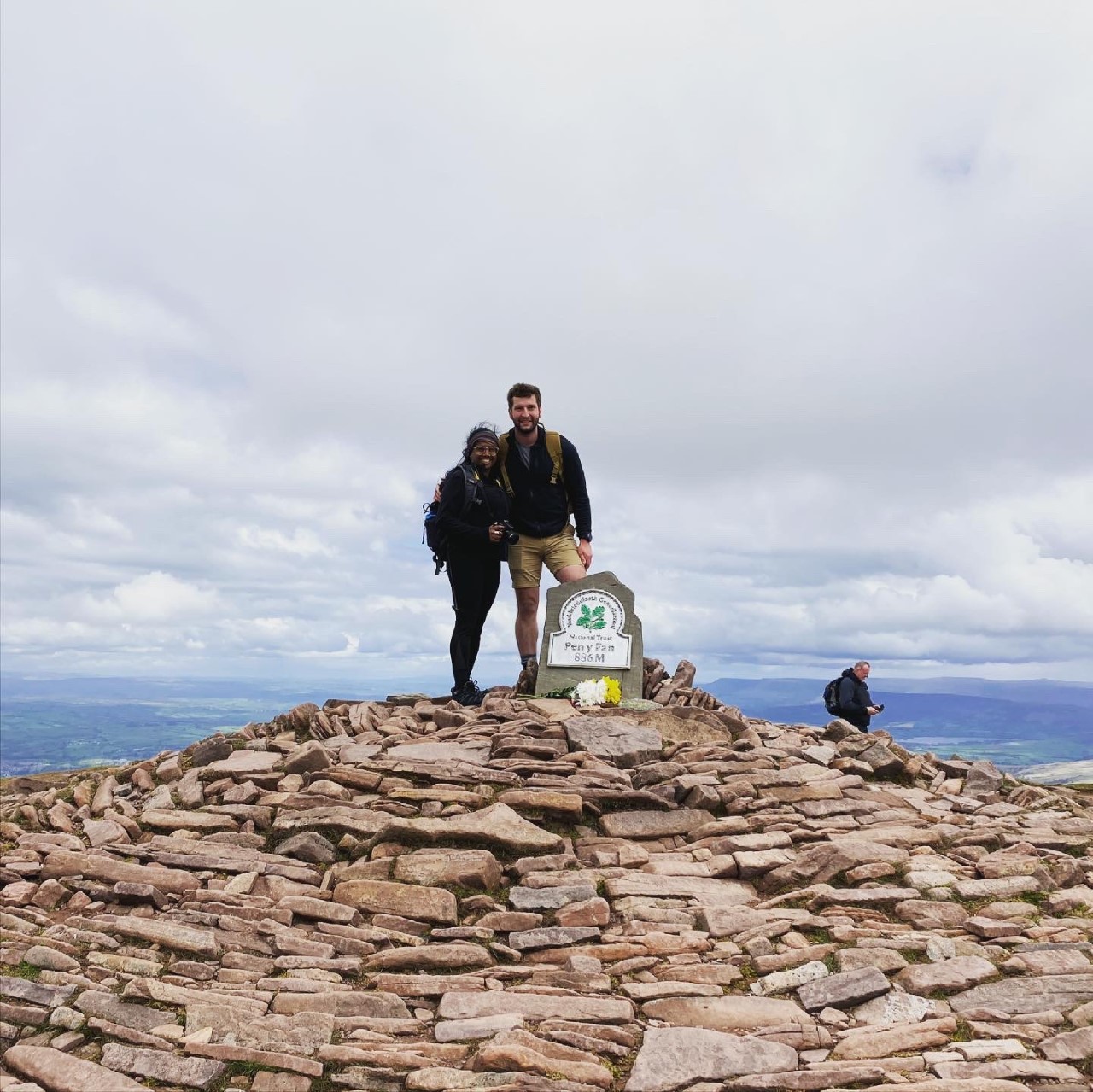 Indu and Ben Pen y Fan