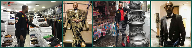 Heris in different shops in Naples and another picture of Heris in mess kit