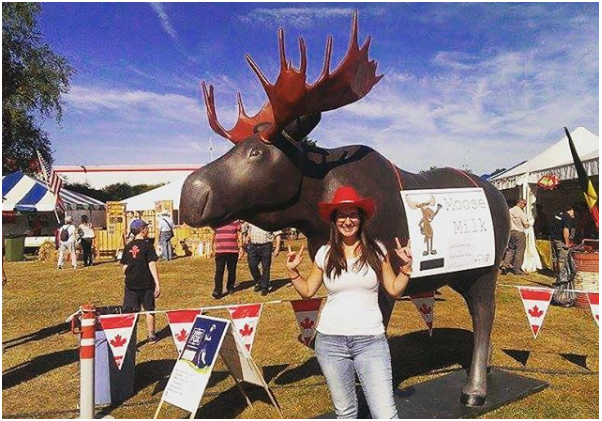 Moose milk at the SHAPE Fest, September 2016.