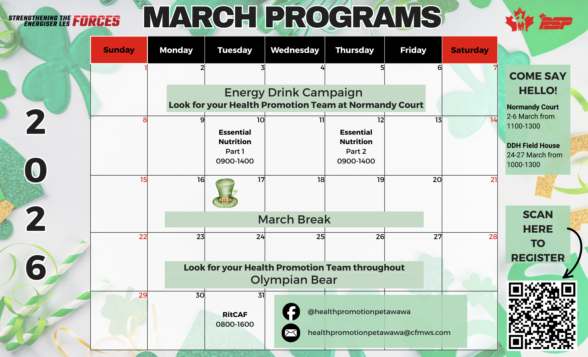 March Calendar