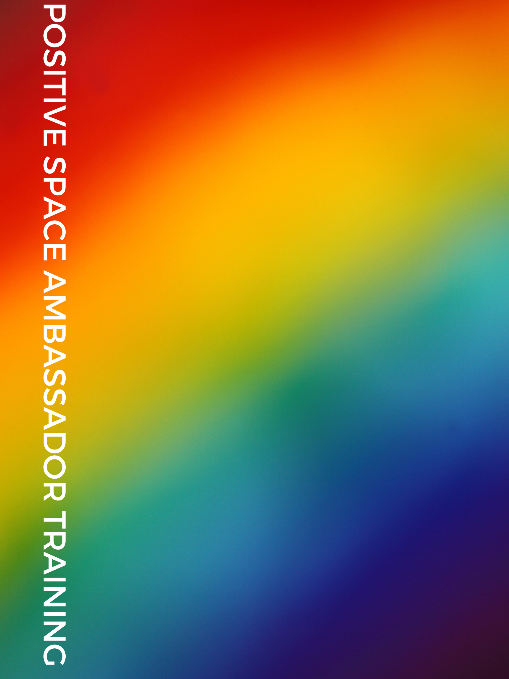 positive space program poster