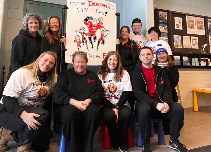 Group photo of Rec and HP Team, Family Day