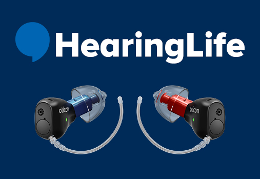 hearing aids, HearingLife logo