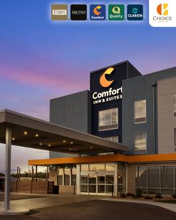 Comfort Inn hotel, Choice hotels logos