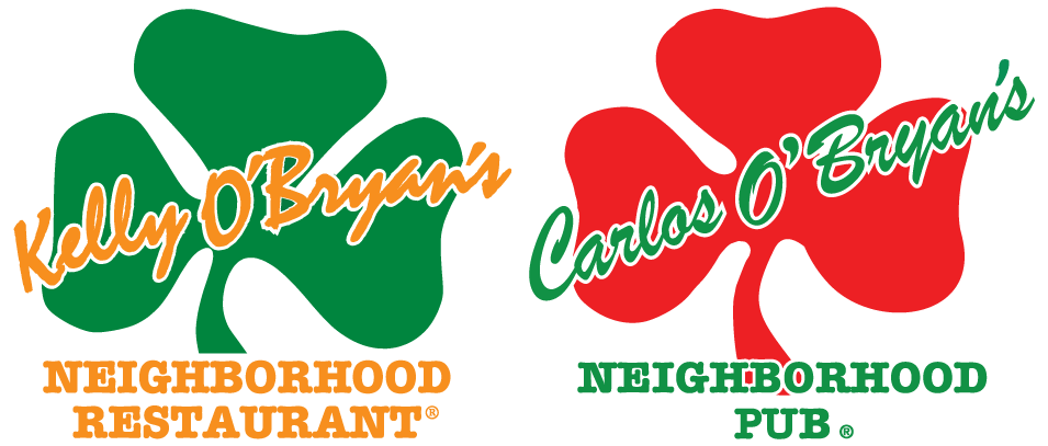 Kelly O'Bryan's Neighborhood Restaurant and Carlos O'Bryan's Neighborhood Pub Logos