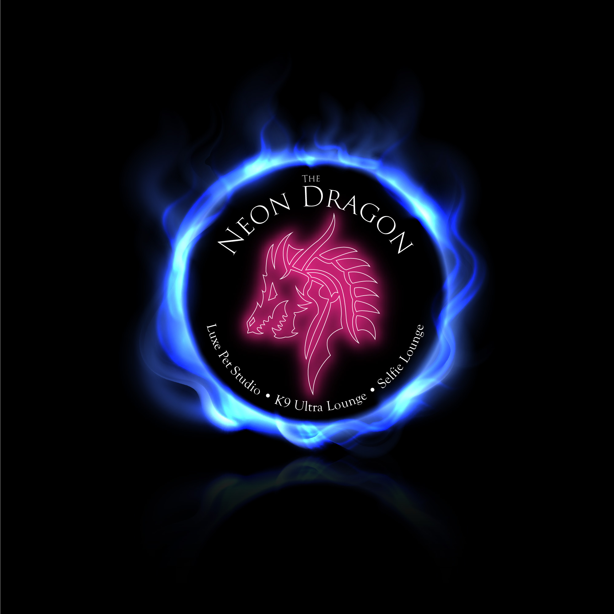 The Neon Dragon Logo