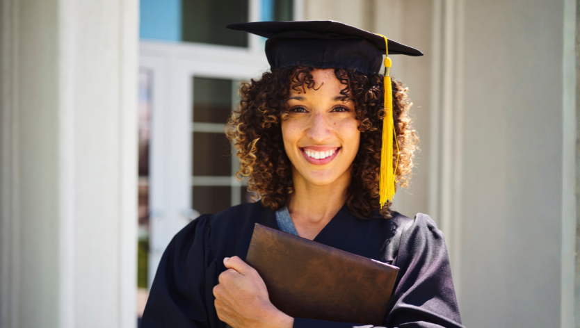 Woman graduate