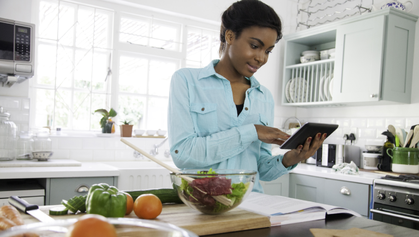 woman in kitchen