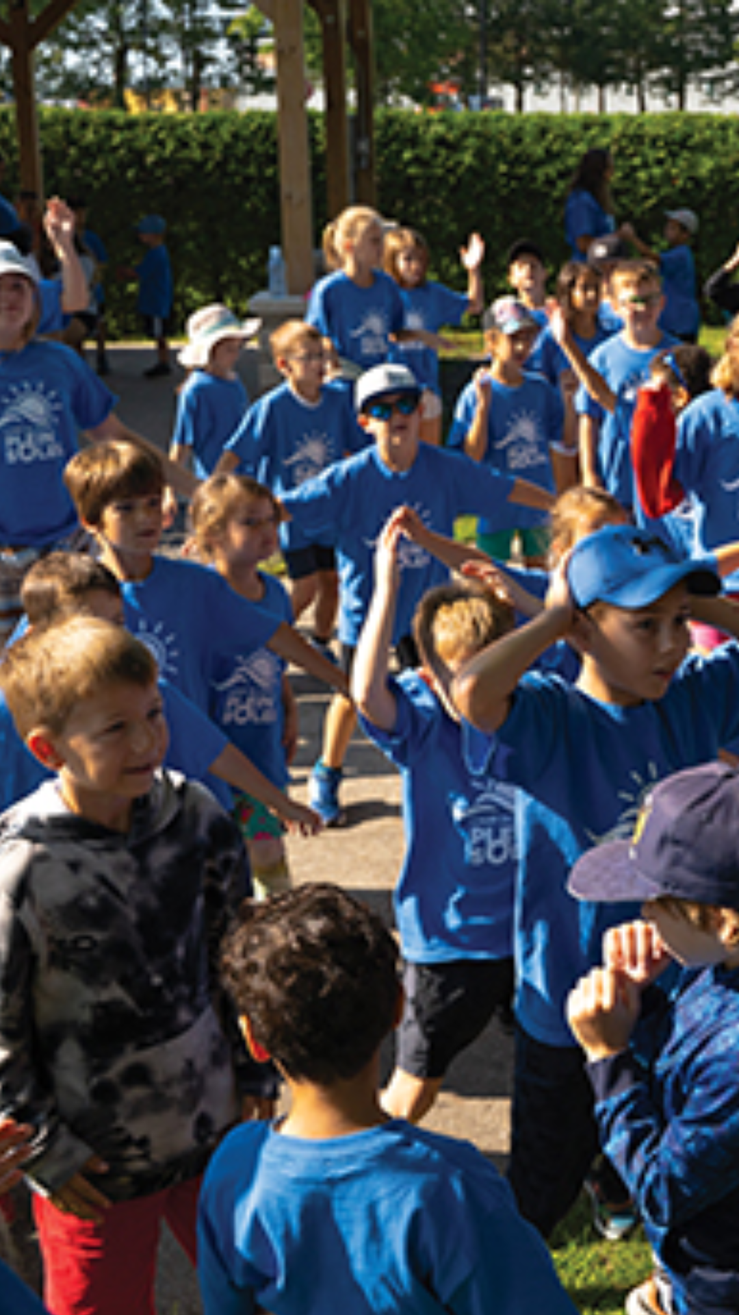 Kids playing outdoor