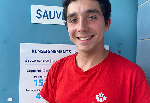 Justin Garant Aquatics Supervisor