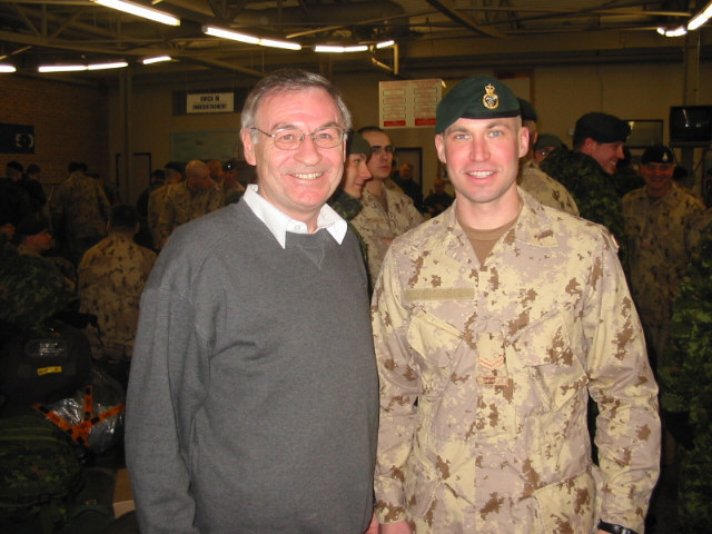 jim davis and his son cpl paul davis