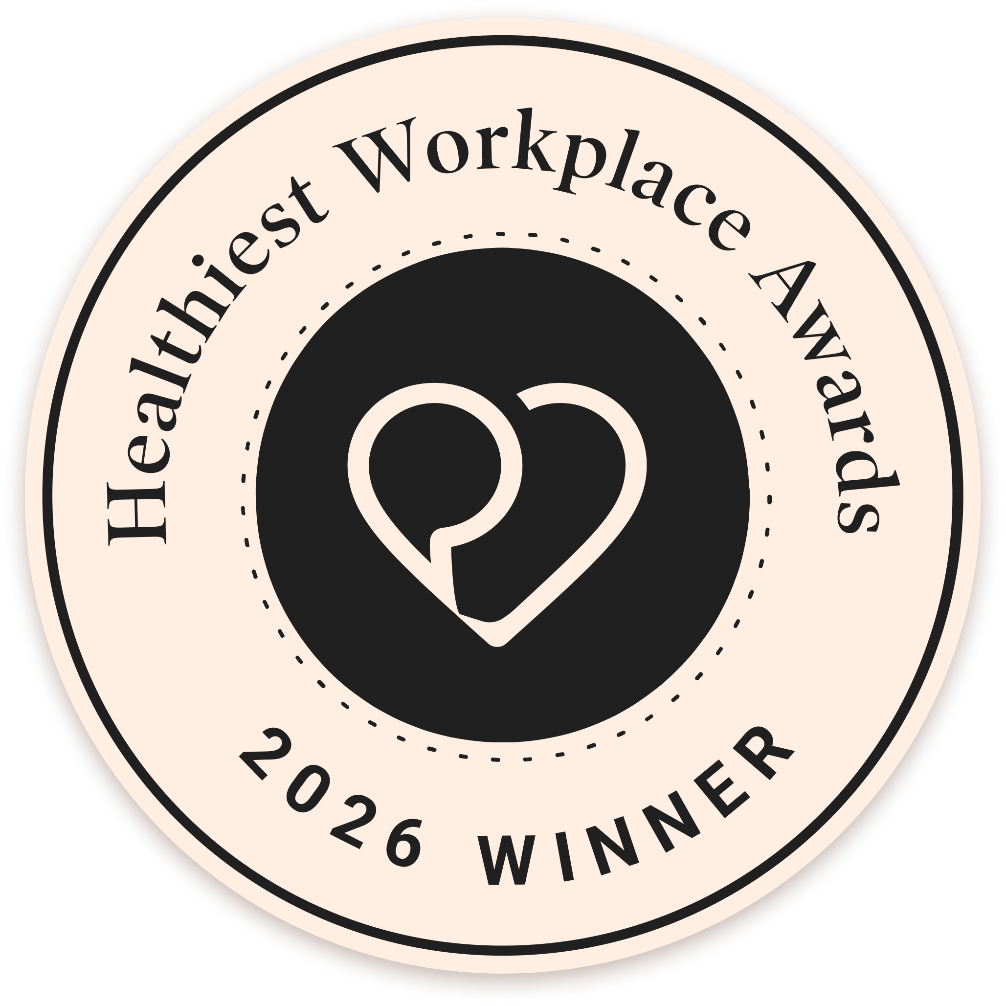 Healthiest Workplace Award Badge