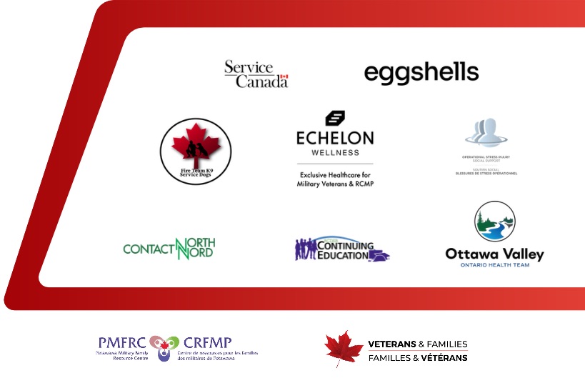 Logos for the Veteran Family Program Resource Event