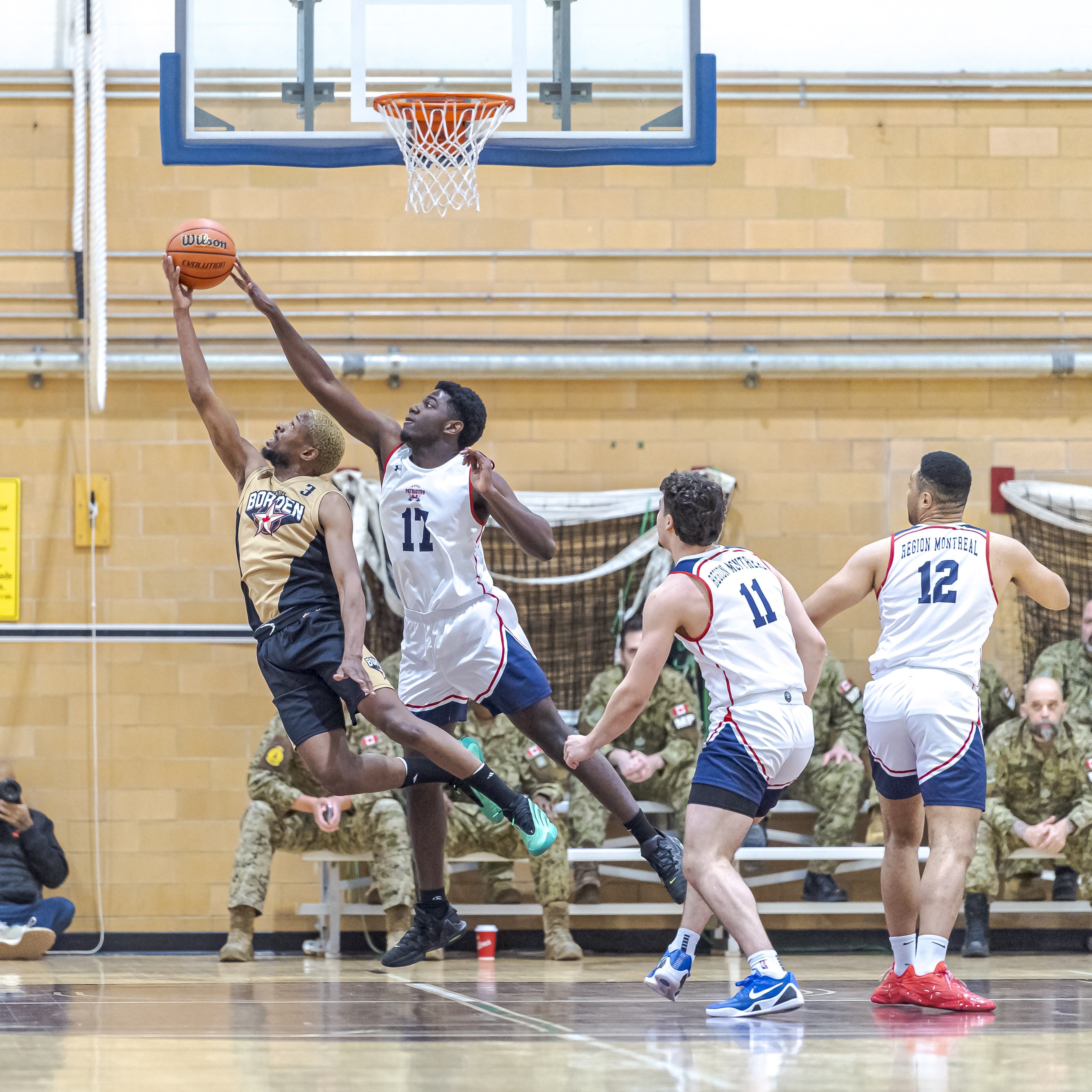 men playing basketball