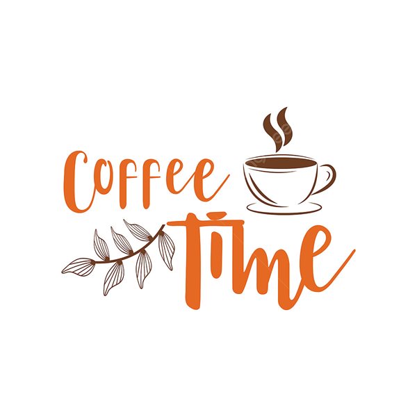 Coffee time graphic
